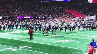 NC A&T Blue and Gold Marching Machine | 2018 Celebration Bowl Halftime Highlights