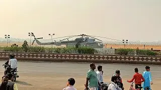 Pm Narendra Modi Helicopter Lend Kota Airport🚁🚁pm narendra modi performance...LALIT SISODIYA VLOG