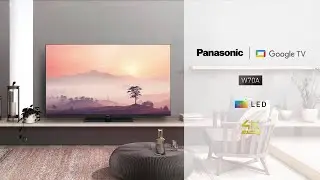 Panasonic W70A 4K LED Google TV. Everything you stream.All on one screen.