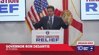 Governor Ron DeSantis, FDOT announce I-4 expansion in Hillsborough County