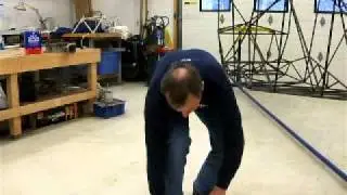 How to fold a band saw blade