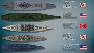 10 самых мощных линкоров Второй мировой войны (по классам)
