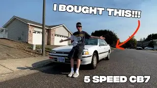My 1992 Honda Accord CB7 5-Speed Reveal + Future Plans