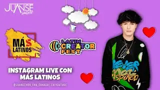 Más Latinos Con Juanse Laverde | Instagram Live