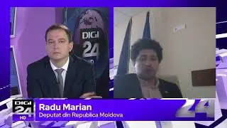 Radu Marian, deputat &icirc;n Parlamentul Republicii Moldova, LIVE la Interviurile Digi24.ro