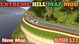 🤩New Mountain Road Map Mod Download🎀| Bus Simulator Indonesia Offroad Map| Bussid 3.7.1 🔥