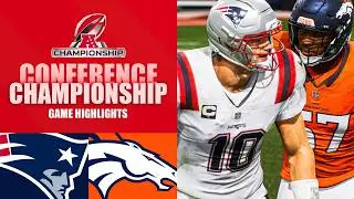 Patriots vs. Broncos AFC Championship - Madden 26 Simulation Highlights