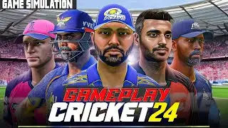 India vs South Africa Warm Up T20 Match | Cricket 24 Gameplay &ndash; Big Shots & Last-Ball Finish