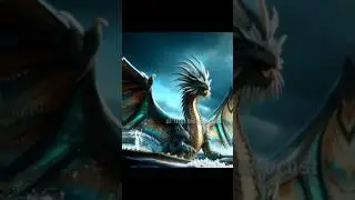 Incredible Mythical Beast Fusion: Dragon X Primal Beast #shorts #ai #animals #hybrid #fusion