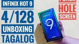 Infinix Hot 9 Unboxing | Pinaka murang Punch Hole sa Market