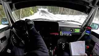 Finnskogsvalsen 2025 ss1 Robin Thörnberg/Elinor Thörnberg