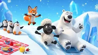 Baba Black Sheep and Polar Bear Picnic Adventure | Fun  Cartoon Story for Kids