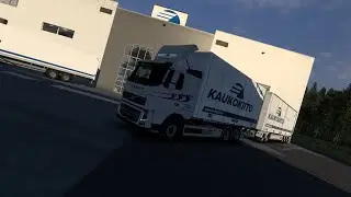 ets2 kaukokiidon terminaalien välistä ajoa
