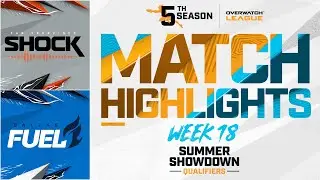 @sanfranciscoshock vs @DallasFuel | Summer Showdown Qualifiers Highlights | Week 18 Day 1