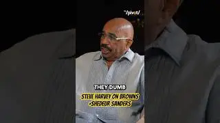 The real wolves are coming! Steve Harvey talks being a Browns fan, QBs and Shedeur Sanders #nfl