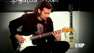 ESP Guitars: Bruce Kulick Guitar Lesson -- Hand Strength/Scale Technique