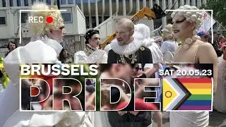 Прайд-парад у Брюсселі підтримує Україну.The Belgian Pride  #nastasiavideotime #pride #pridebrussels