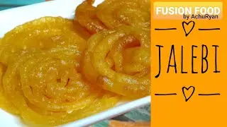 INSTANT JALEBI RECIPE ||FUSION FOOD||