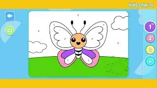 Butterfly Drawing Video By Kids Chat Tv 