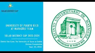 Eduardo Ortiz Rivera: The Solar District Cup Class of 2023-2024 Project Pitch Champion