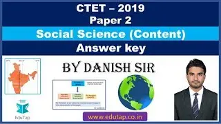 Social Science - Answer Key - CTET 2019
