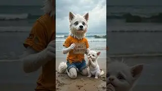 The kitten that makes a desperate counterattack#dog #cat #animals  #story #inspirational