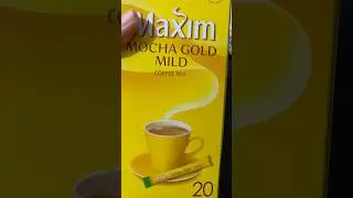 Maxim Mocha Gold Mild Coffee Mix