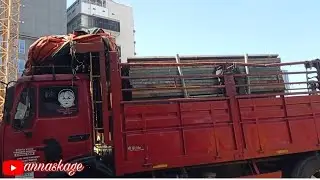 Mercy kage muat barang ring lock di tengah-tengah kota SURABAYA // Proyek Apartemen Grand shamaya