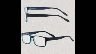 Blue Light Blocking Reading Glasses Blue Zero Magnification
