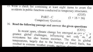 #B.E B.tech CSE AIML CSE IT Technical English SHSBOB1107 Question Paper 1 Sathyabama First Year 2025