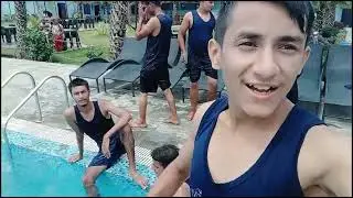finally swimming pool vlog aahyo || arman , Bipin , prajwal || ma dubeee pani ma ?? 😂😂 #sumitvlogs