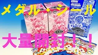 妖怪ウォッチ　妖怪メダルUSA 妖怪メダルドリーム Newシールコレクション　一気に開封！！