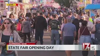 North Carolina State Fair opening day