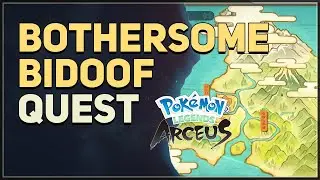 Bothersome Bidoof Pokemon Legends Arceus