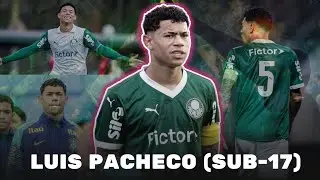 Assista gols/lances de Luis Pacheco, volante do sub-17 do Palmeiras que estreou pelos profissionais!