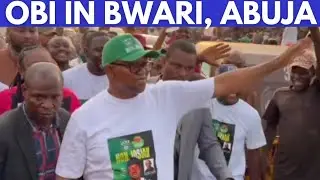 Massive Crowd Welcomes Peter Obi As He Continues His Abuja Tours 🇳🇬