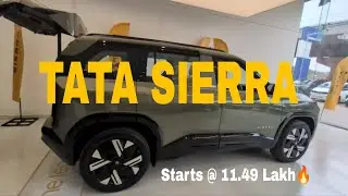 All New tata Sierra starts @ 11.49 Lakh🔥🔥 Munnar Mist Colour✅✅