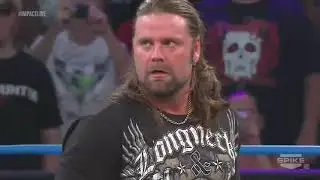 Battle of the Finishers   Superkick James Storm vs Dolph Ziggler vs Shawn Michaels
