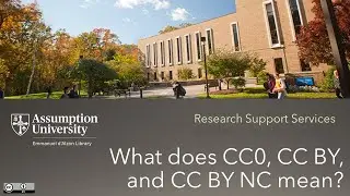 What is C0 CC BY and CC BY NC