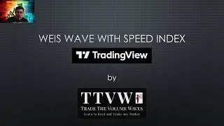 Weis Wave with Speed Index TradingView