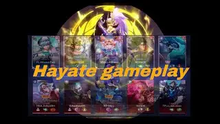 Hayate Gameplay Solo ranked | AOV
