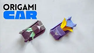 How to Make Origami CAR | Paper Toy Car For kids | Learn How to Make | Galaxy Kidss 