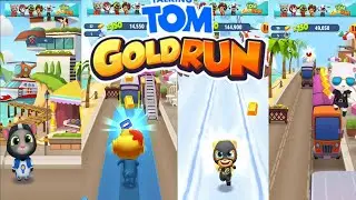 TALKING TOM GOLD RUN---all tom super hero and very funny 