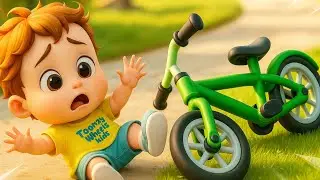 Boo Boo Song | Play Safe Song for Kids | Good Habits Learning Song for Children | Toonzy Wheels Kids