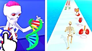 DNA Way Evolution - Human Evolution DNA Run - All Levels iOS Android GamePlay #8