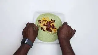Bacon and Egg Spinach Wrap