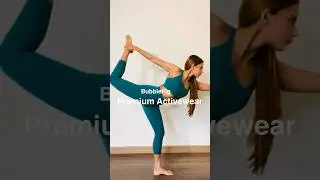 Trying Dancer Pose - Natarajasana
