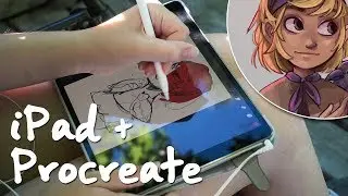 iPad & Procreate First Impressions + 4 Speedpaints