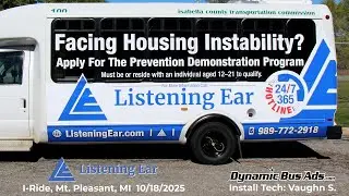 Listening Ear / Rolling Billboard Install / Time-Lapse 2025