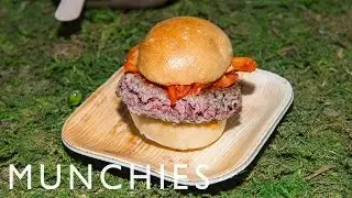 Momofuku Cooks Impossible Foods' Meat-Free Burger that Bleeds